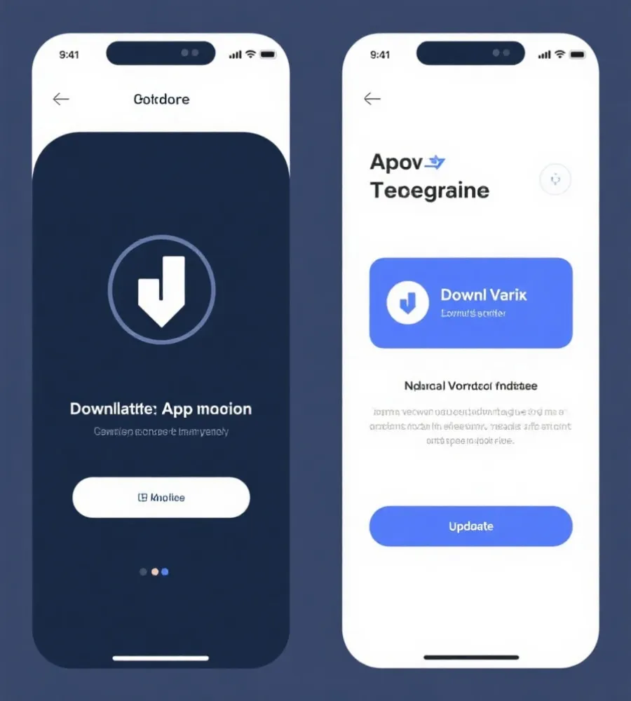 下载更新体验示意图